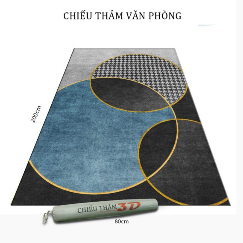 Thảm chân giường thảm văn phòng Thảm bali trải trang trí size 80x200cm