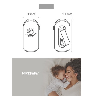 Máy hâm sữa cầm tay Nice Papa