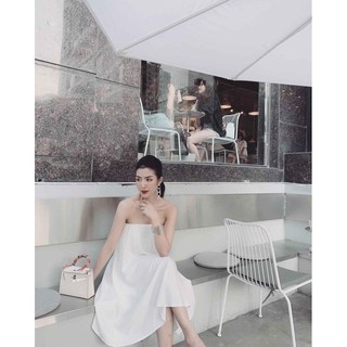 Váy quây mùa hè đi biển siêu sang