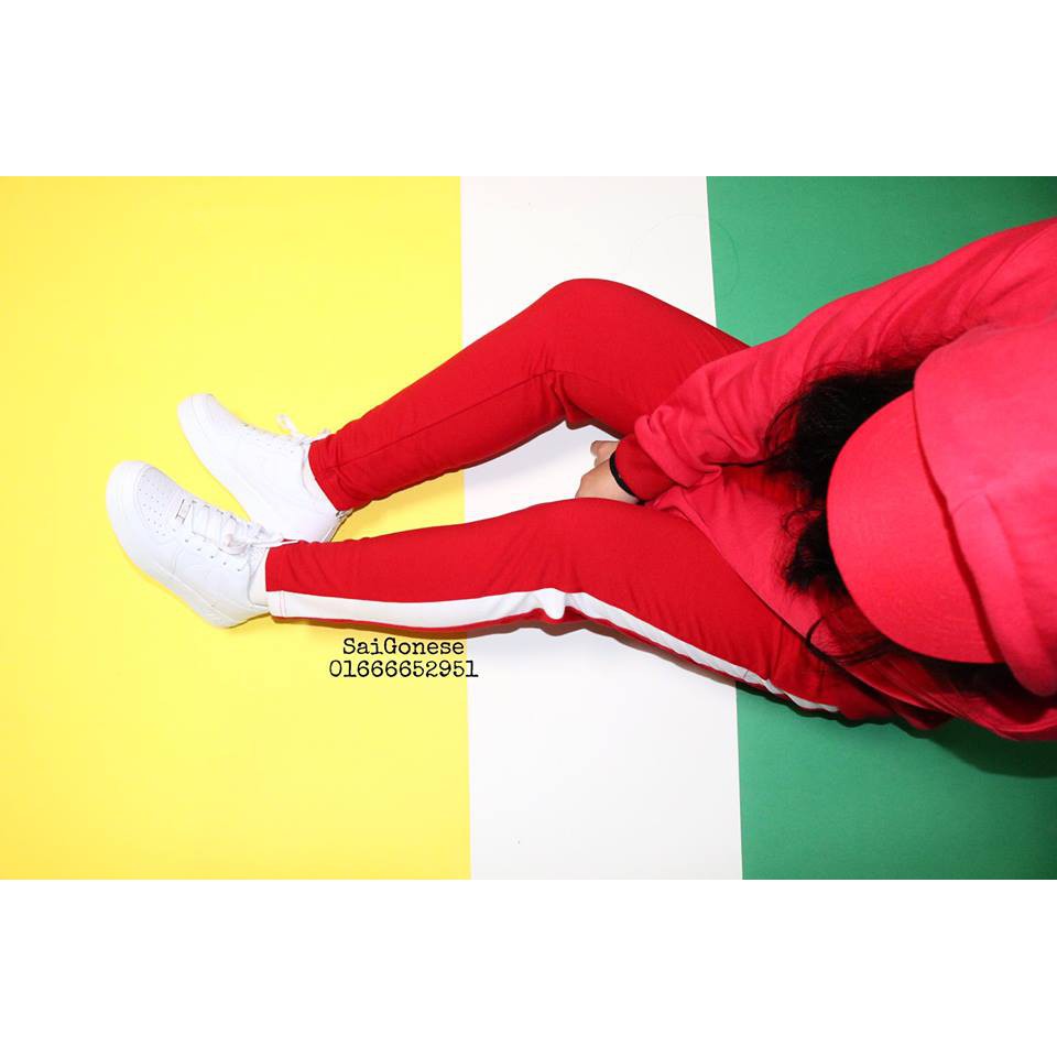 [Mã SKAMAP6 giảm 8% TỐI ĐA 50K đơn250K] quần đỏ 1 sọc trắng | BigBuy360 - bigbuy360.vn