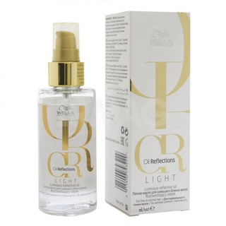 Tinh dầu sáng bóng Oil Reflections ( Luminous Reflective Oil ) Light Wella 100ml ( tóc thường, mảnh, xoăn )