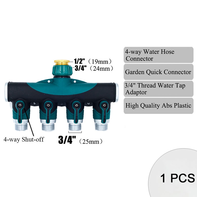 Đầu Nối Vòi Nước 1/4" 1/2" 1" 3/4" Đầu Đực Chuyên Dụng