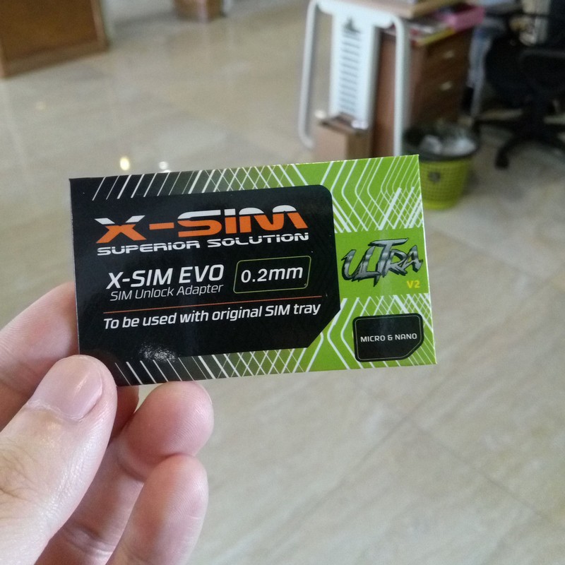 Sim Mở Khóa Thông Minh X-sim Evo Ultra Sim Adapter Lte4g Cho Iphone 5 6 7