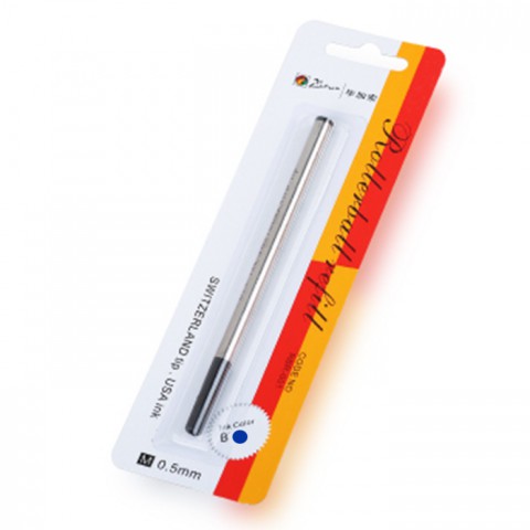 Ruột bút ký dạ bi Picasso màu xanh ngòi 0.7mm chính hãng