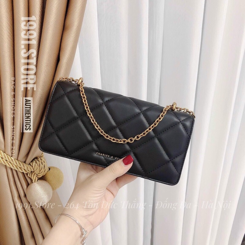 Clutch kèm dây đeo hàng đẹp fullbox