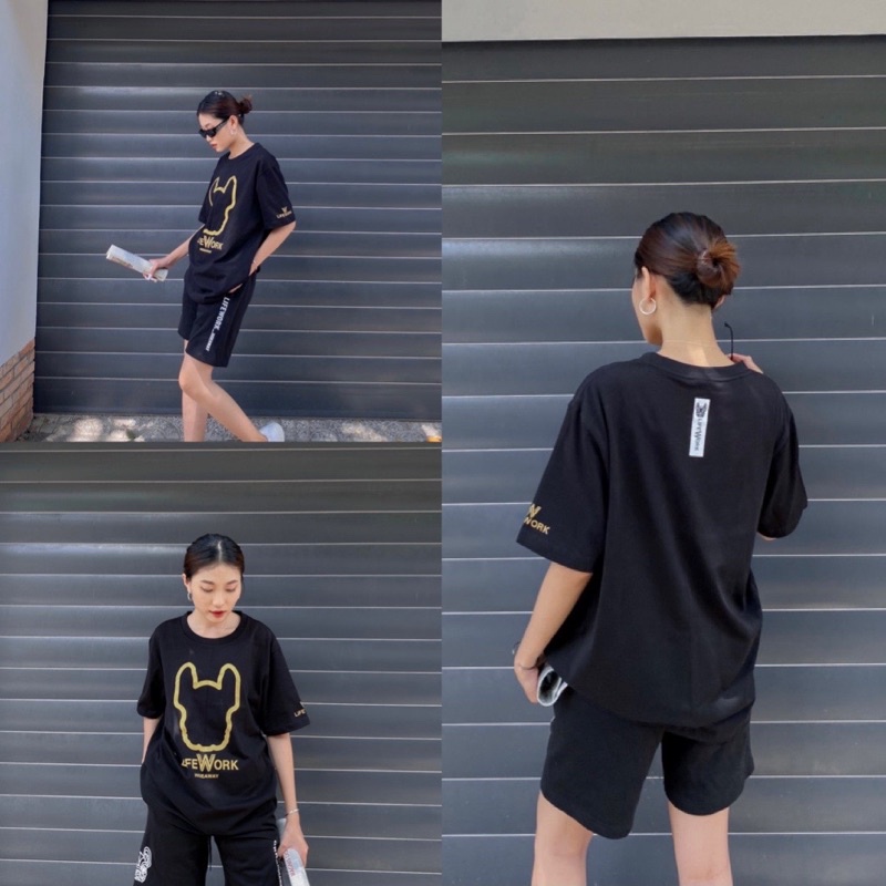 (ảnh thật hàng chuẩn hãng) Áo phông/ short L.ifework đủ full màu