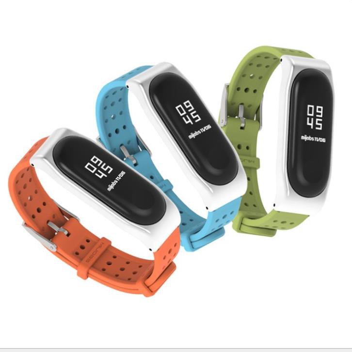 Dây đeo thay thế cho Xiaomi Miband 3 và 4 phiên bản mới năng động MB05