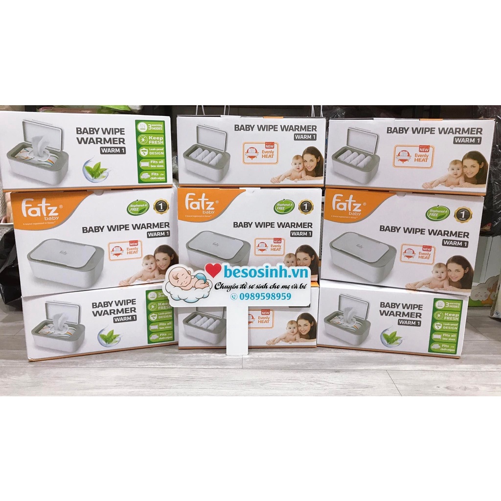 Máy ủ ấm khăn giấy ướt Fatzbaby - Warm 1 - FB7200MX