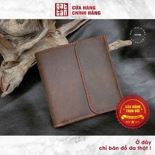 [BẢO HÀNH TRỌN ĐỜI] Ví Da Nam / Bóp Da Nam Cao Cấp Hàng Đẹp Gạt Tàn Store / Cam Kết Da Bò Thật 100% - VD 198