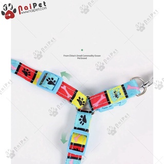 Dây Dắt Kèm Yếm Ngực Nhiều Màu Sắc DDYN010 Cho Thú Cưng