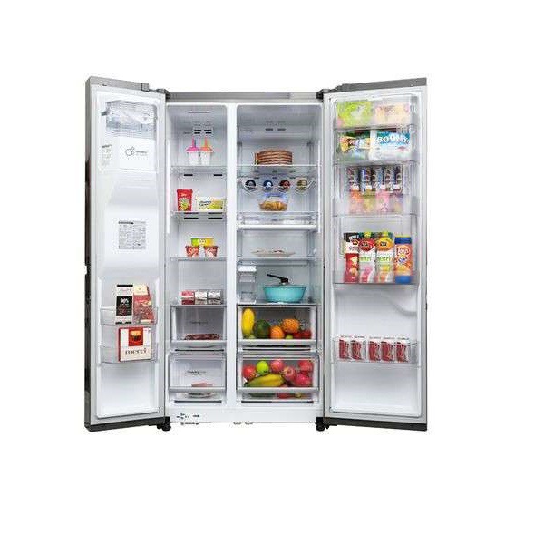 [Mã ELMALL1TR giảm 5% đơn 3TR] Tủ lạnh side by side LG Inver ter 601L P247JS - Bảo hành chính hãng 24 tháng