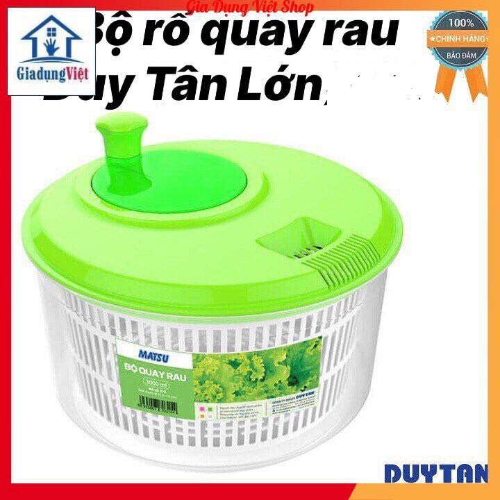 Rổ Quay Rau Ly Tâm Duy Tân Size Lớn