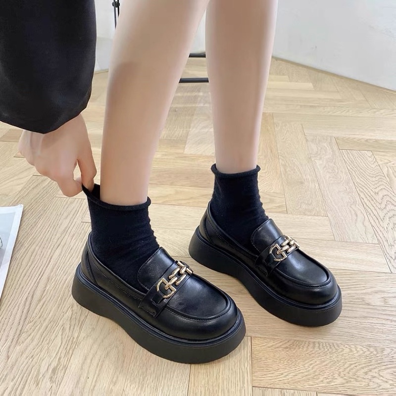 Giày oxford nữ sinh nhật bản đế cao, giày lười bản giới hạn 2022, G119