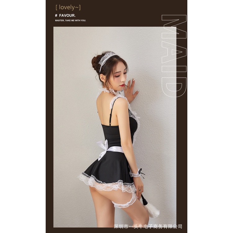 Váy Ngủ Cosplay Cô Hầu Gái (Full phụ kiện) MS9039 | WebRaoVat - webraovat.net.vn