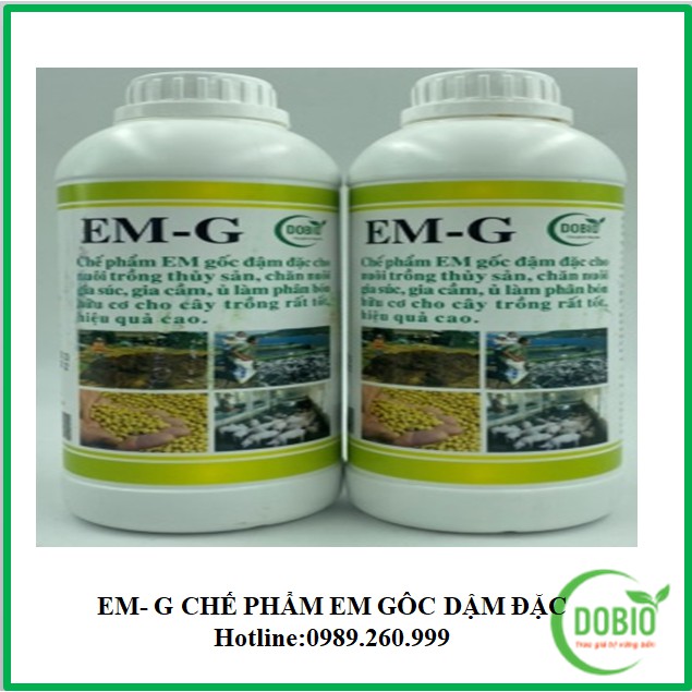 Chế phẩm sinh học EM G gốc chai 1 lít