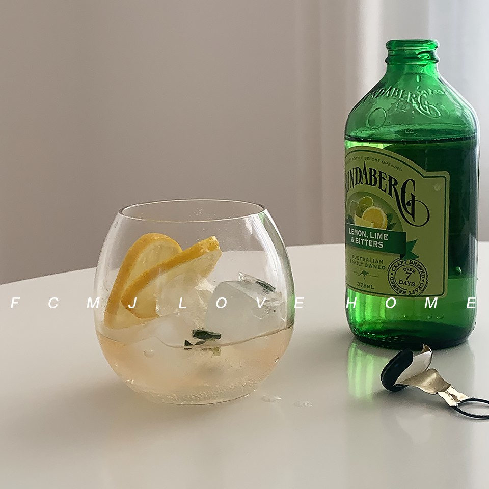 Cốc thủy tinh chịu nhiệt kiểu Bắc Âu cao cấp dùng để uống cà phê đá/soda/sữa tráng miệng bữa sáng dùng trong nhà hàng