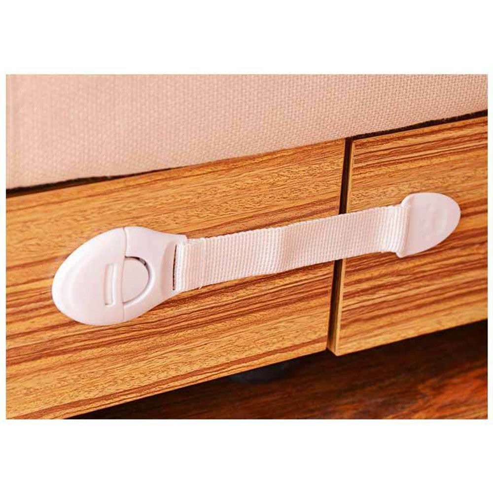 [Tổng Kho Sỉ] Dây Khóa Đai Nẹp Gài Cạnh Tủ T1 KIỂU DÂY VẢI, Cạnh Bàn, Tủ Lạnh, Ngăn Kéo Cửa - Chống Trẻ Em Kẹp Tay