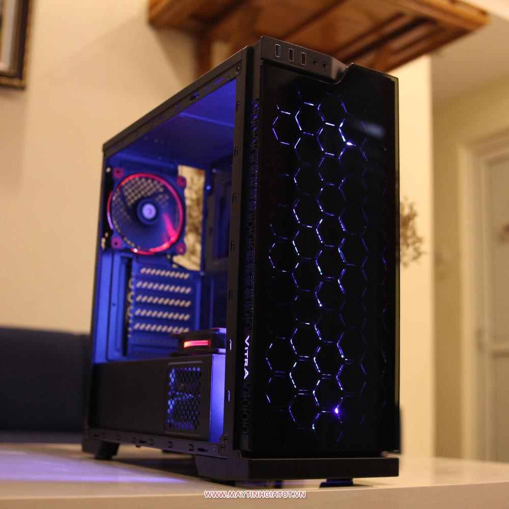 CẤU HÌNH MÁY TÍNH DUAL XEON E5 2680V2 (40 THREADS), RAM 32GB, VGA GTX1060 6GB 95