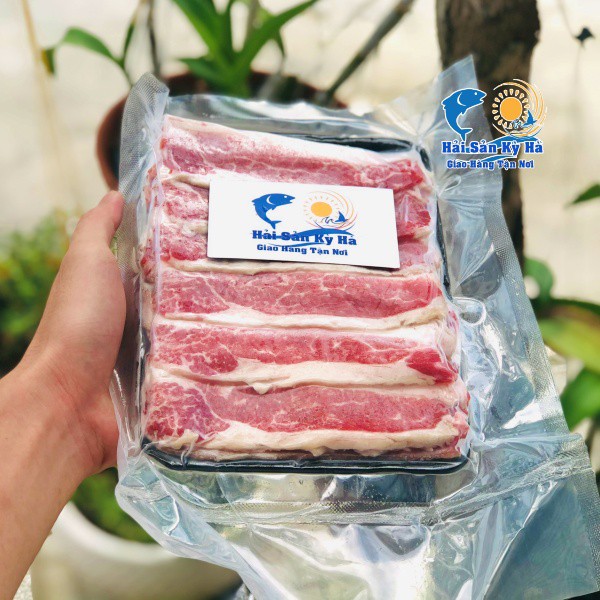 Giá sỉ - Ba Chỉ Bò Mỹ Cắt Lát - Q12