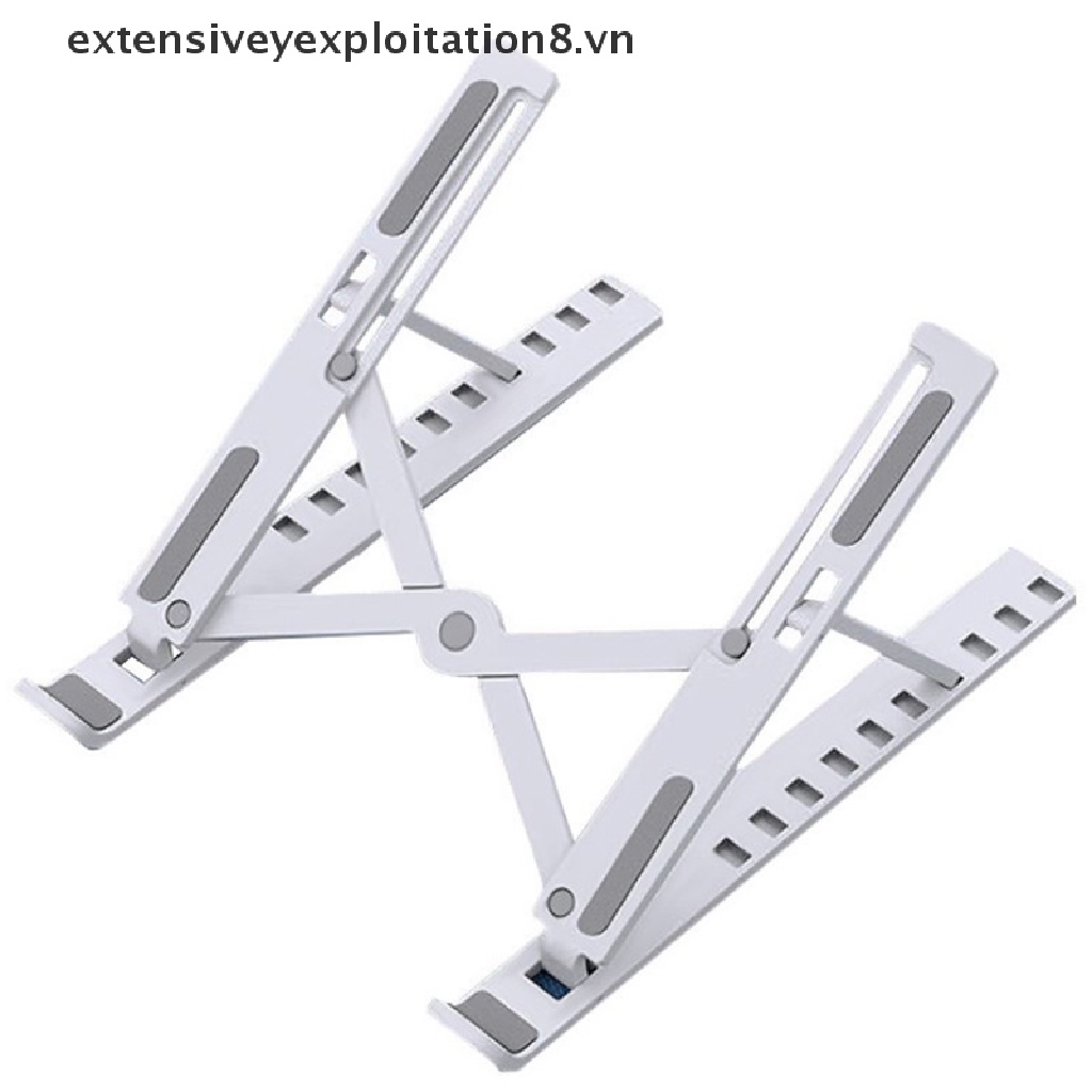 Giá Đỡ Laptop / Notebook / Máy Tính Bảng Bằng Nhựa Thiết Kế Gấp Gọn Tiện Dụng