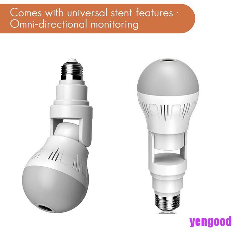 Camera ẩn hình bóng đèn xoay 360 độ 1080P HD
 | BigBuy360 - bigbuy360.vn
