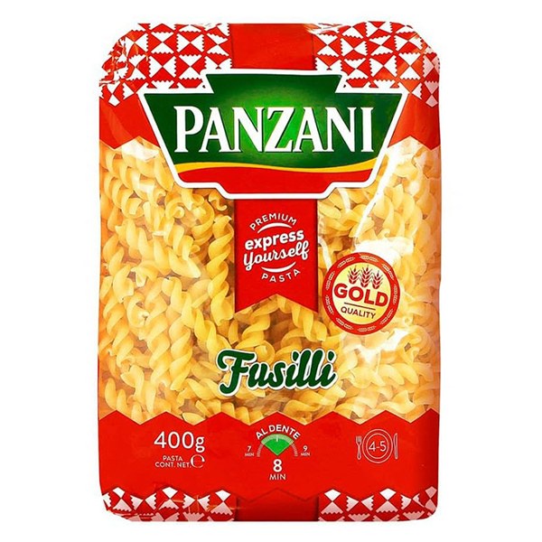 Nui Xoắn Panzani Fusilli Gói 400G