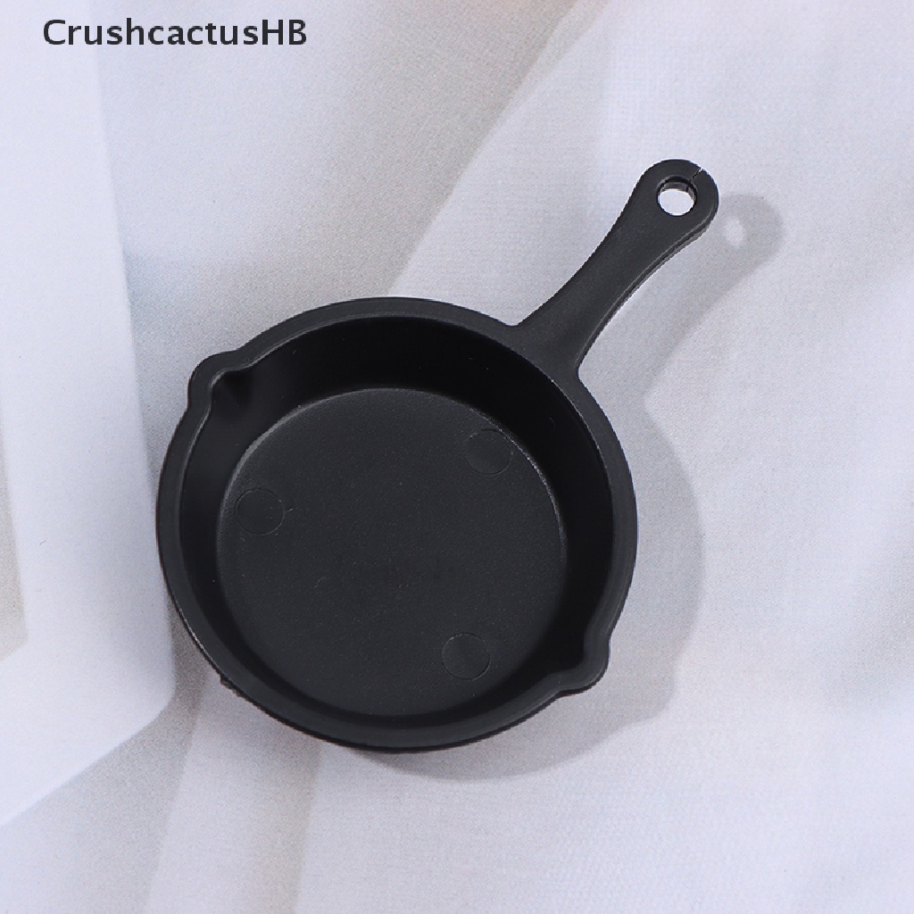 [CrushcactusHB] Creative Mini Pan Doll House Kitchen Small Frying Pan Casserole Accessories Hot Sell