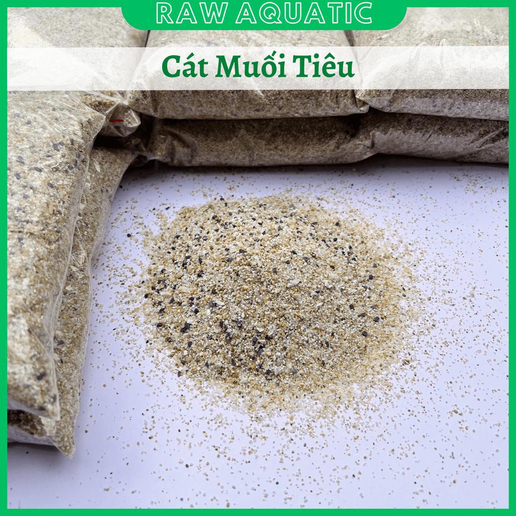 Cát Muối Tiêu Trang Trí, Setup Bể Cá Cảnh, Bể Thủy Sinh