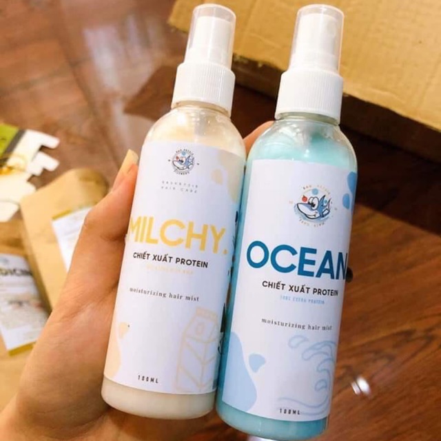 Xịt Dưỡng Milchy và Ocean ❤️ tặng Gelmicoco