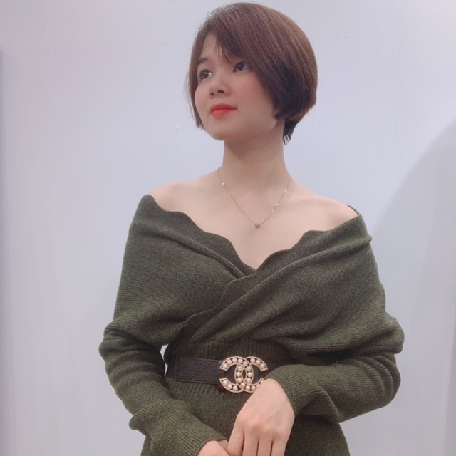 Đầm len live 150k