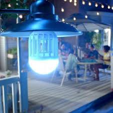 Đèn led diệt côn trùng Đèn bắt muỗi bóng tròn led 9w
