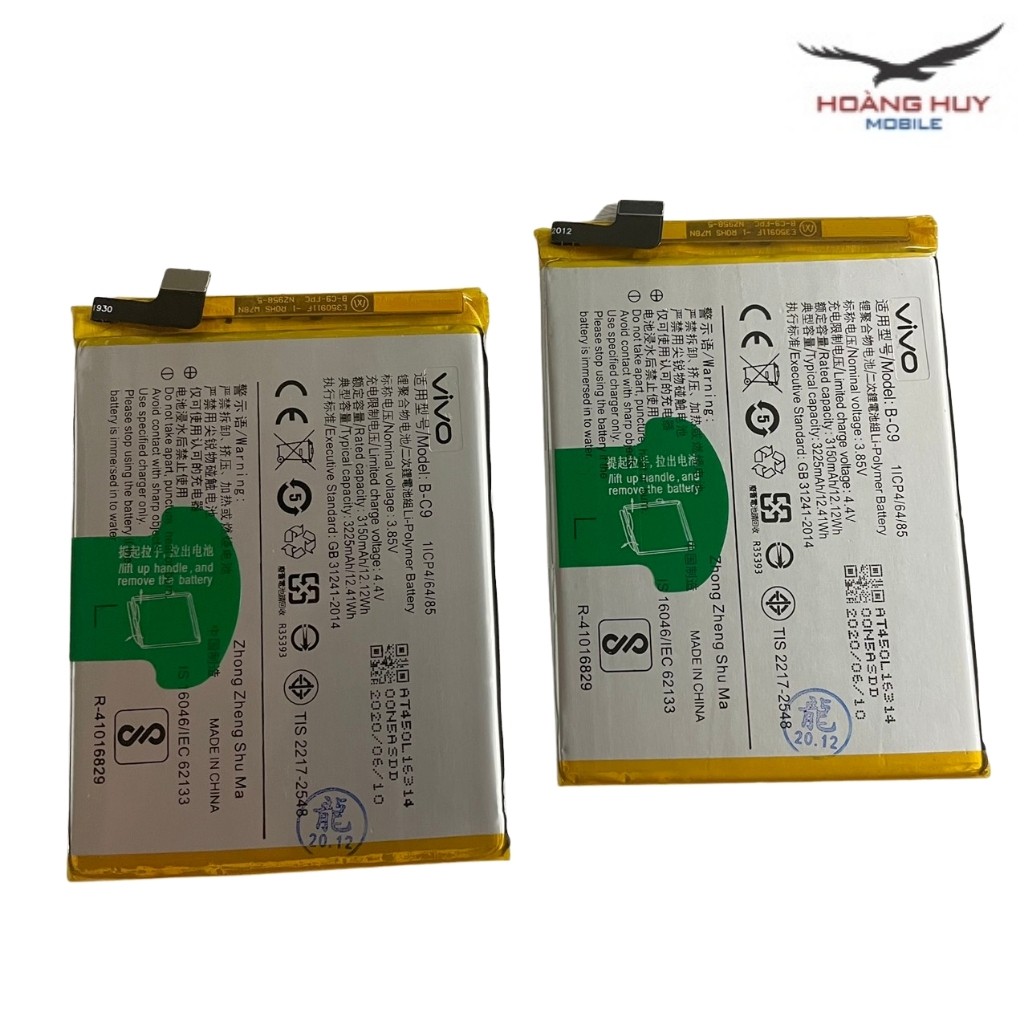 Pin Vivo V7 Plus / Y79 / B-C9 Dung Lượng 3225mAh Hàng Zin Nhập Khẩu Bảo Hành 6 Tháng 1 Đổi 1