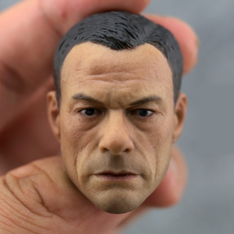 Mô hình đầu nhân vật Jean Claude Van Damme tỉ lệ 1:6 12inch