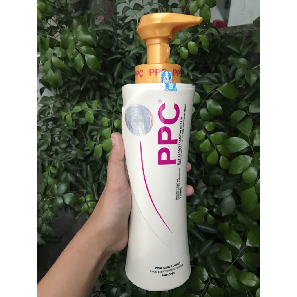 Hấp phục hồi tóc hư tổn Keratin PPC Repair chính hãng 750ml