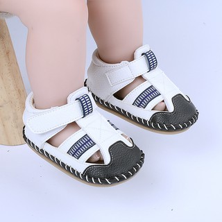 [Hàng mới về]Giày tập đi cho bé đế cao su chống trơn trượt chất da mềm mại dễ thương cho bé|Dép tập đi cho bé