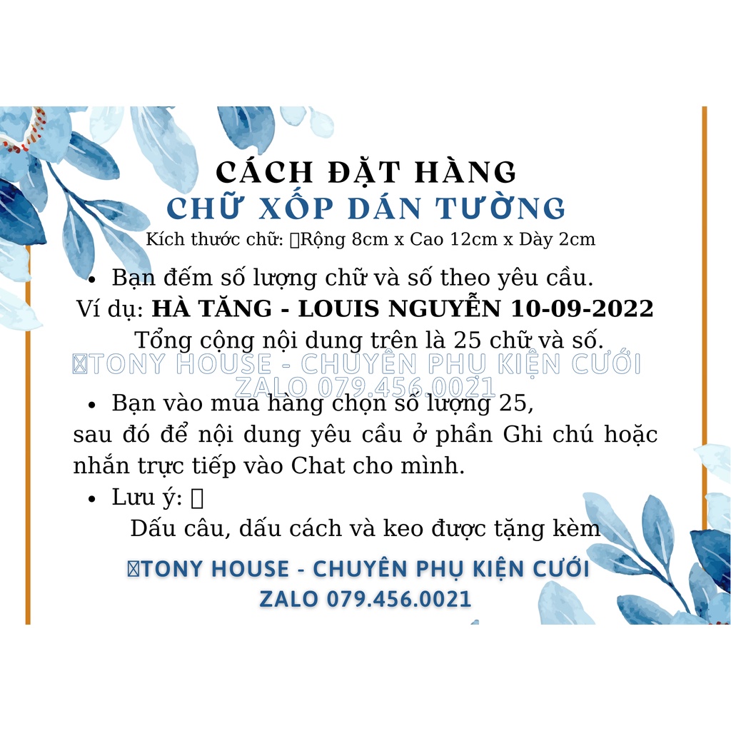 CHỮ XỐP ĐỎ NHUNG VIỀN KIM TUYẾN - kèm keo dán chuyên dụng