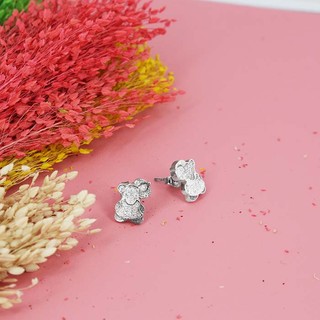 Hoa tai bạc nữ Bạc Ngọc Tuấn E02HTU000024
