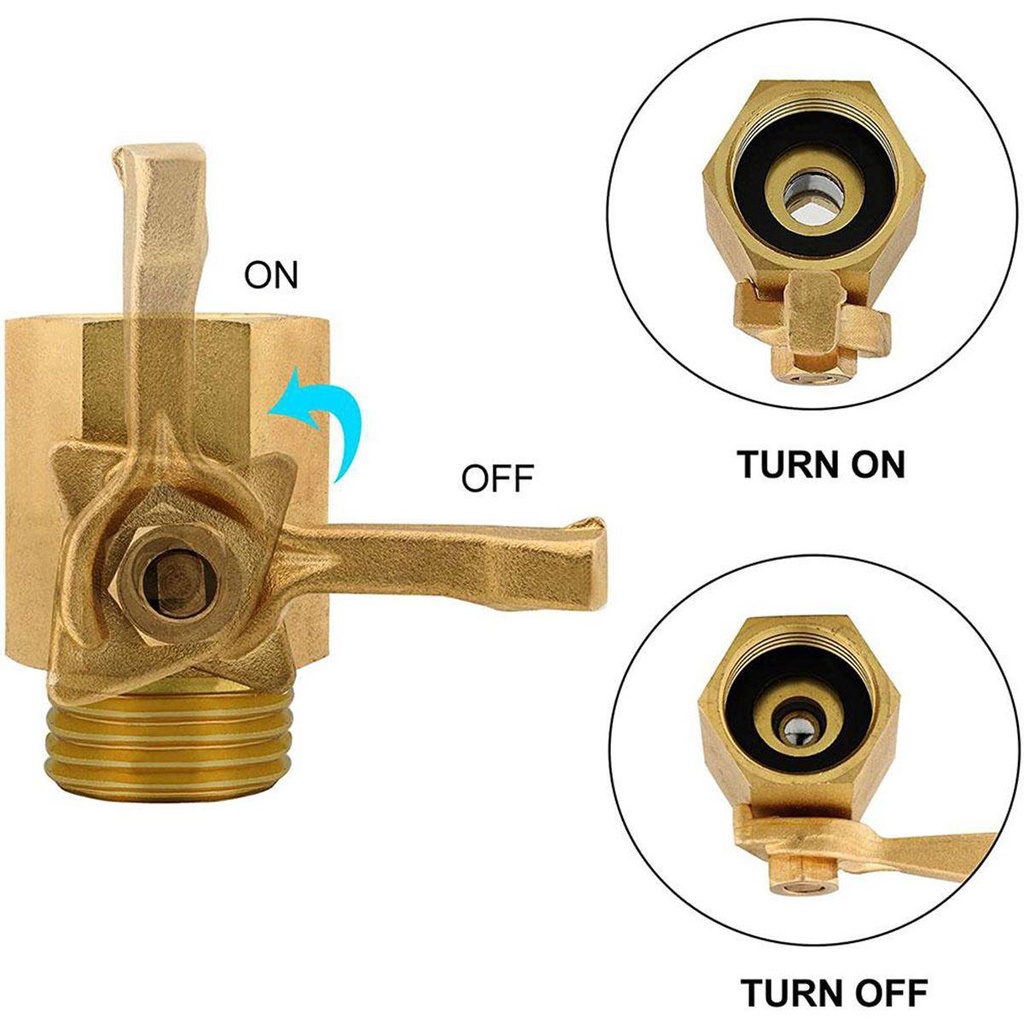 Van Tắt Nước Tưới Cây Sân Vườn 3 / 4 &quot;