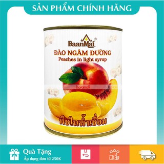 [HÀNG CHÍNH HÃNG] Đào Ngâm Nước Đường 820gr