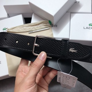Nịt Lacoste khóa gài vuông - NN177
