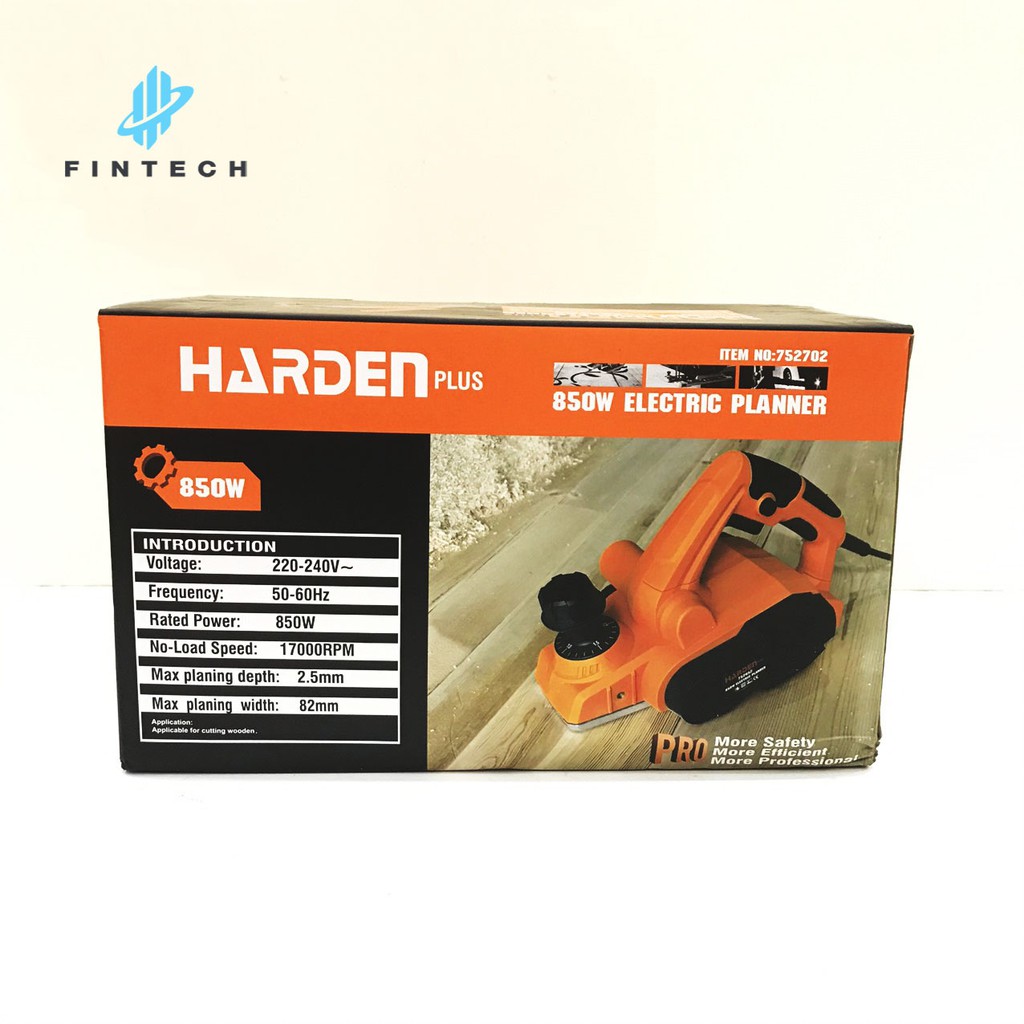 Máy bào gỗ Harden 752702 Chính Hãng bảo hành 12 Tháng