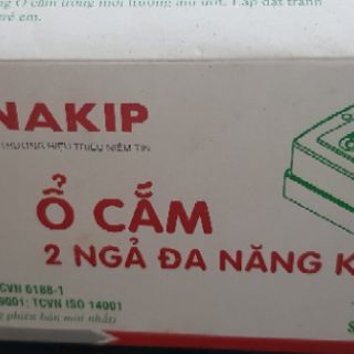 Ổ CẮM 2 NGẢ ĐA NĂNG K2

Vinakip