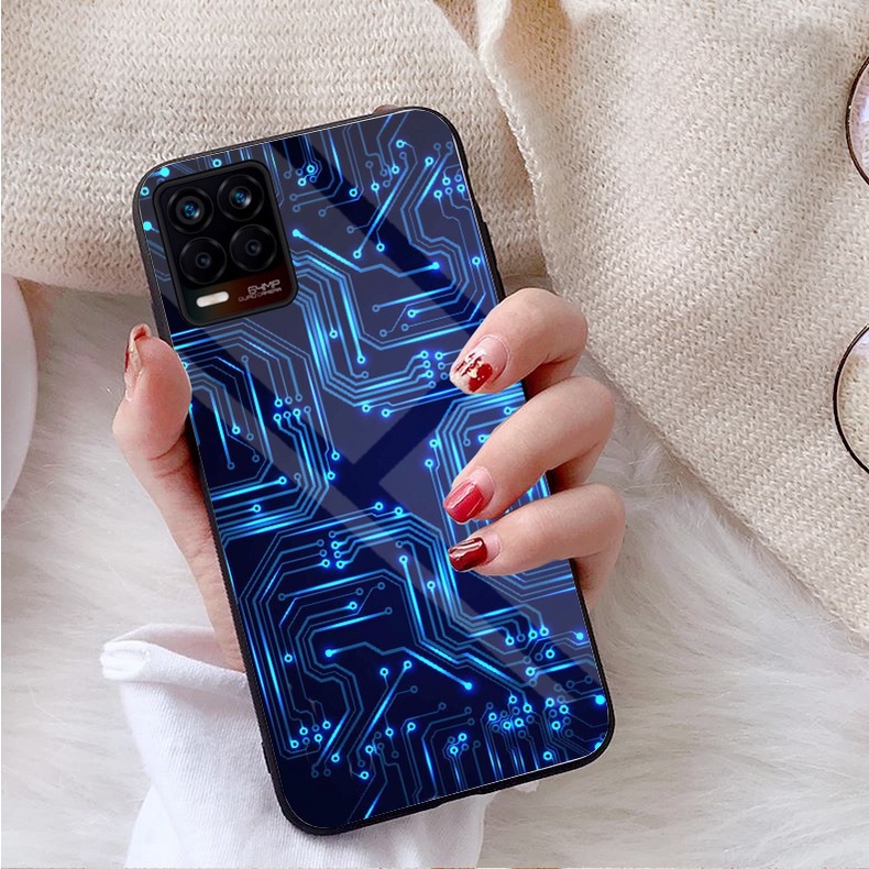 Ốp Lưng REALME 8 , REALME 8 PRO Mặt kính gương sáng bóng cao cấp