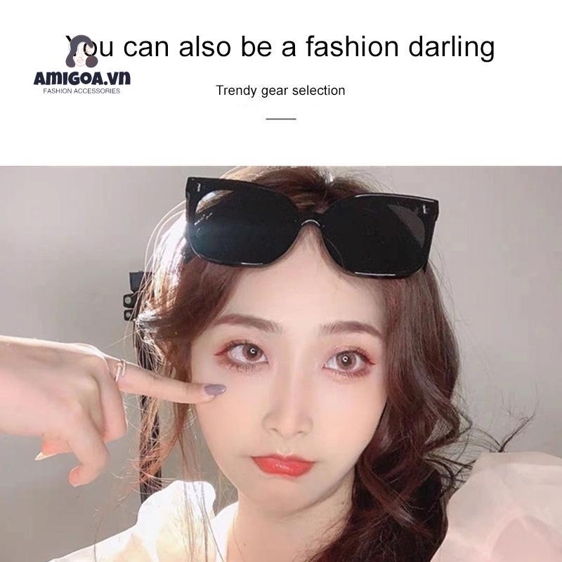 ✨✨Kính Mát Tròn Mỏng Bảo Vệ Mặt Chống Tia UV Dành Cho Nữ