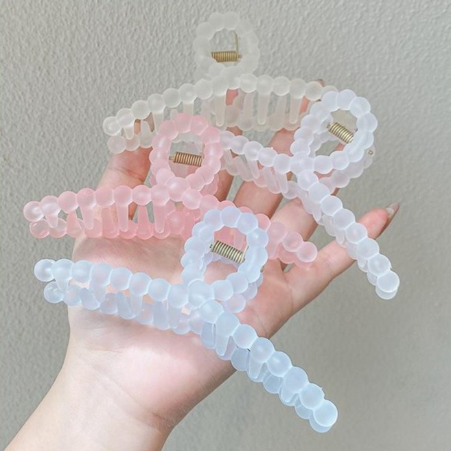 Kẹp tóc càng cua cỡ lớn phong cách Hàn Quốc đơn giản dễ thương dành cho nữ