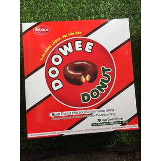 Bánh Donut sôcôla (pho mai) 10chiếc