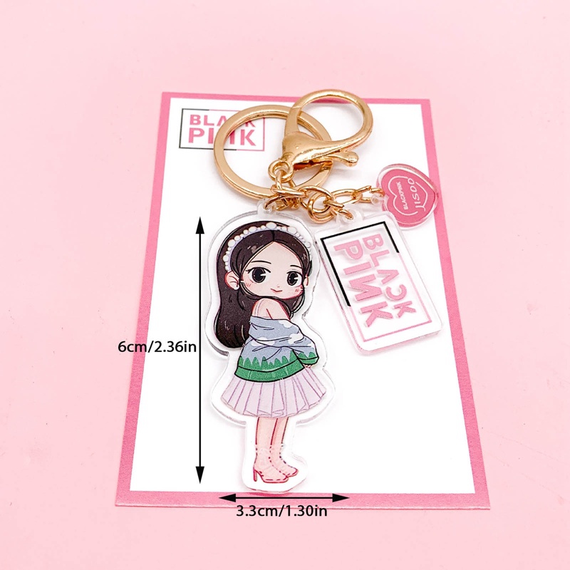 Mới Móc Khóa Acrylic Hình BLACKPINK