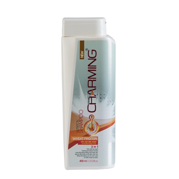 [HSD:2023] DẦU GỘI KANAC CHARMING SIÊU MƯỢT 400ML