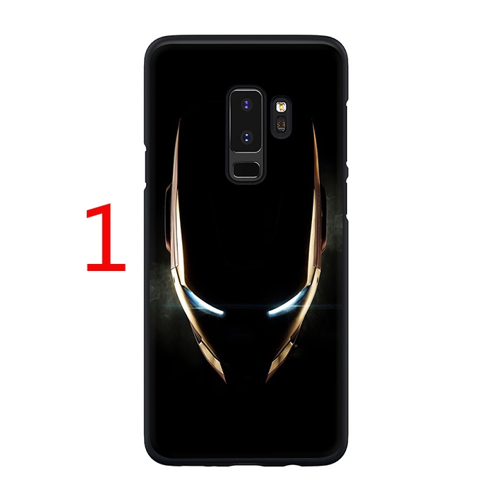 Ốp Lưng Tpu Họa Tiết Hình Iron Man Batman Thời Trang Cho Samsung S7 Edge S8 S9 Plus Note 8 9