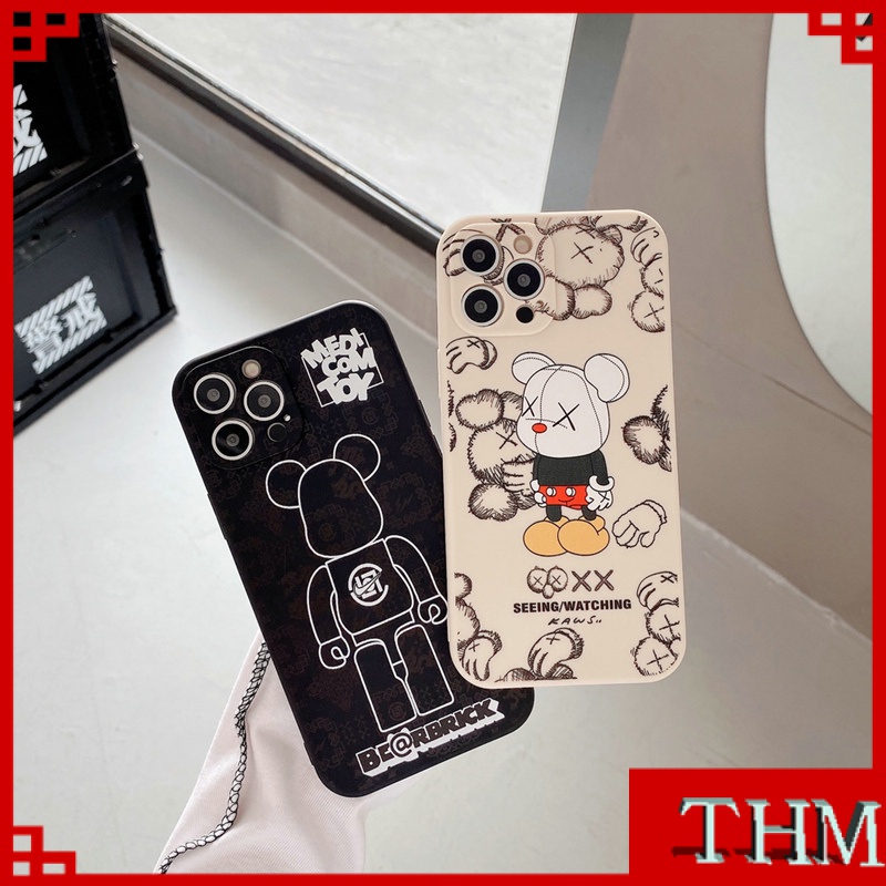 ốp lưng iphone Điện Thoại Hoạt Hình kaws medicomtoy 6/6plus/6s/6splus/7/7plus/8/8plus/x/xr/xs/11/12/13/pro/max/plus/promax-3075